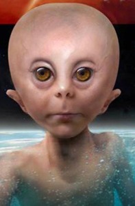 A reconstruction of the appearance of the "Starchild"